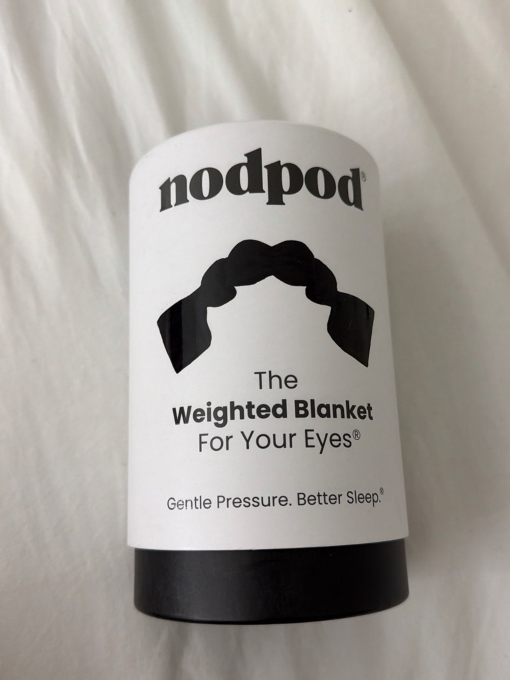 Nodpod Weighted Eye Blanket – Black